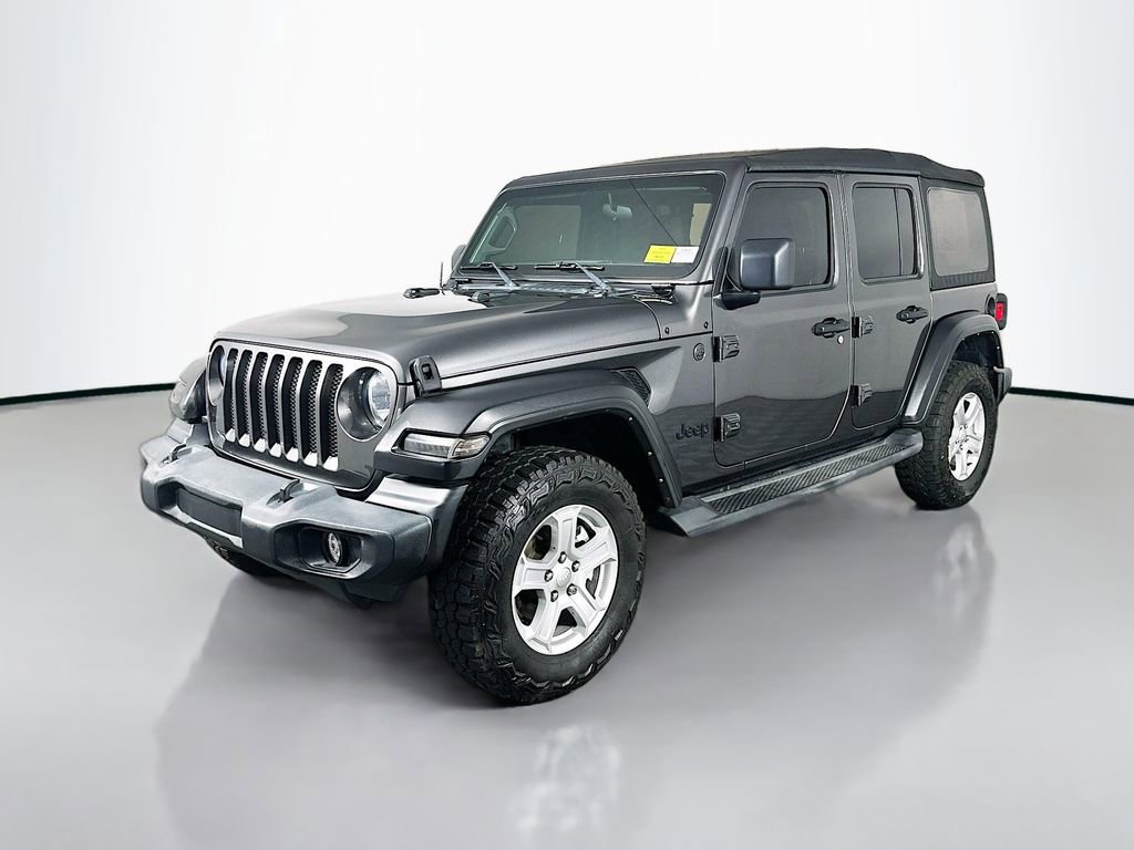 Used 2022 Jeep Wrangler Unlimited Sport image 3