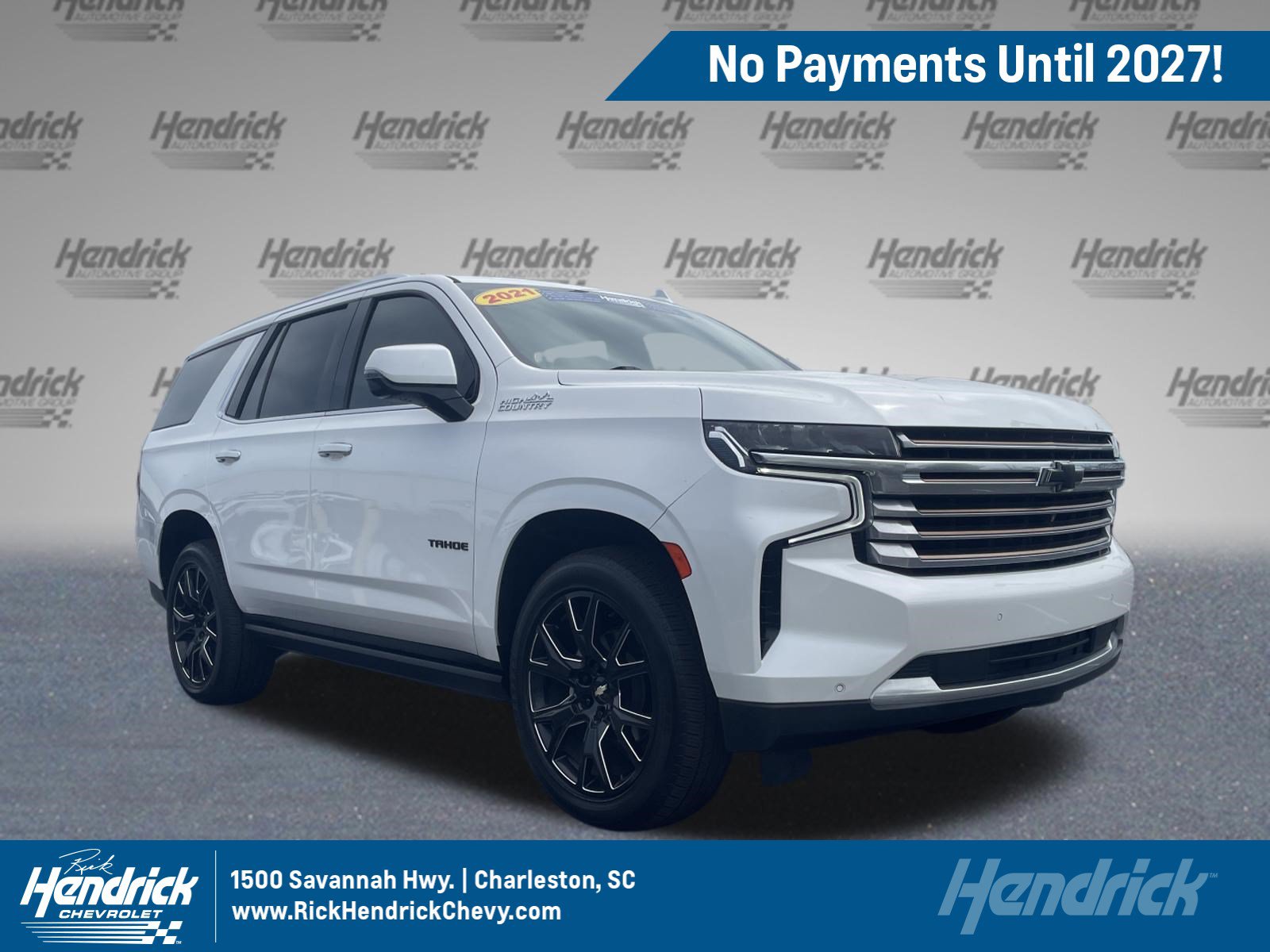 Used 2021 Chevrolet Tahoe High Country w/ Premium Package AWD/4WD image 1