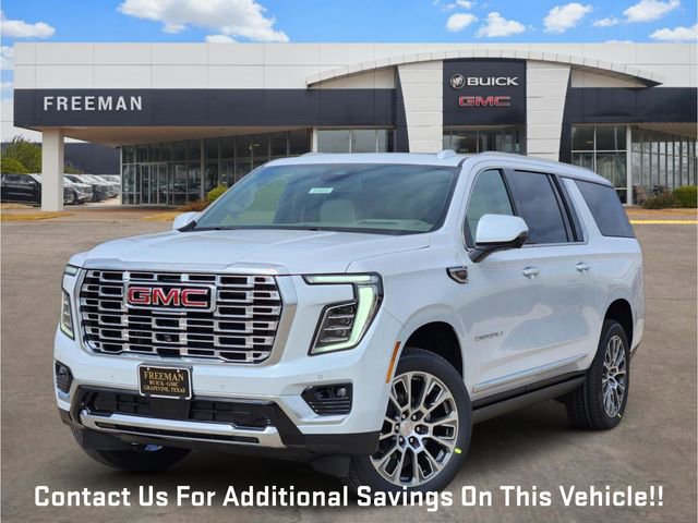 New 2026 GMC Yukon XL Denali w/ Sun & Power Step Package