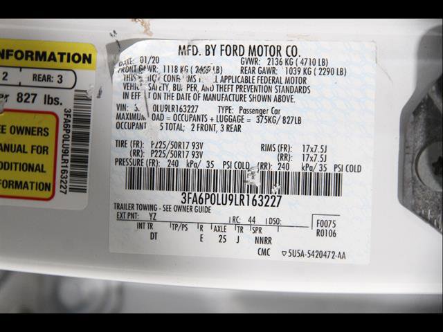 Certified 2020 Ford Fusion SE image 24