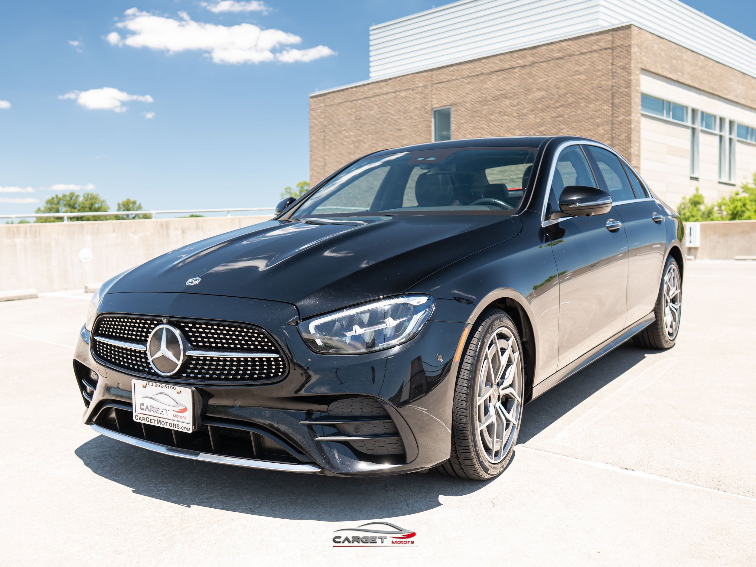 Used 2021 Mercedes-Benz E 350 4MATIC Sedan w/ Premium Package image 3