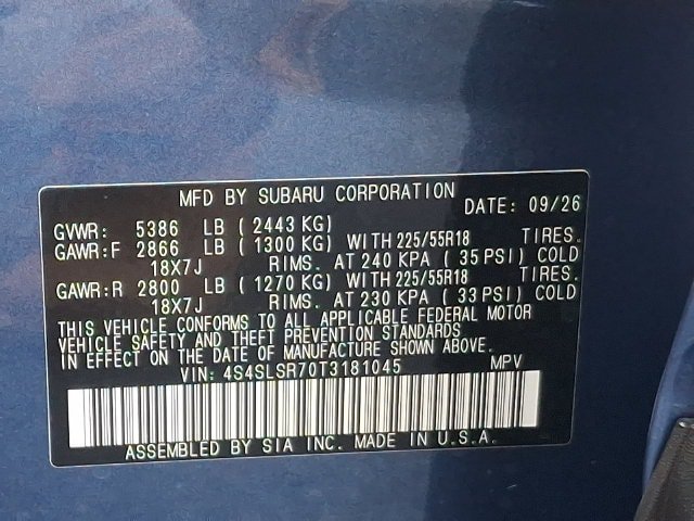 New 2026 Subaru Forester Touring AWD/4WD image 19
