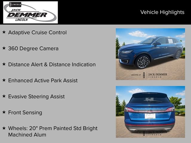 Certified 2020 Lincoln Nautilus Reserve AWD/4WD image 25