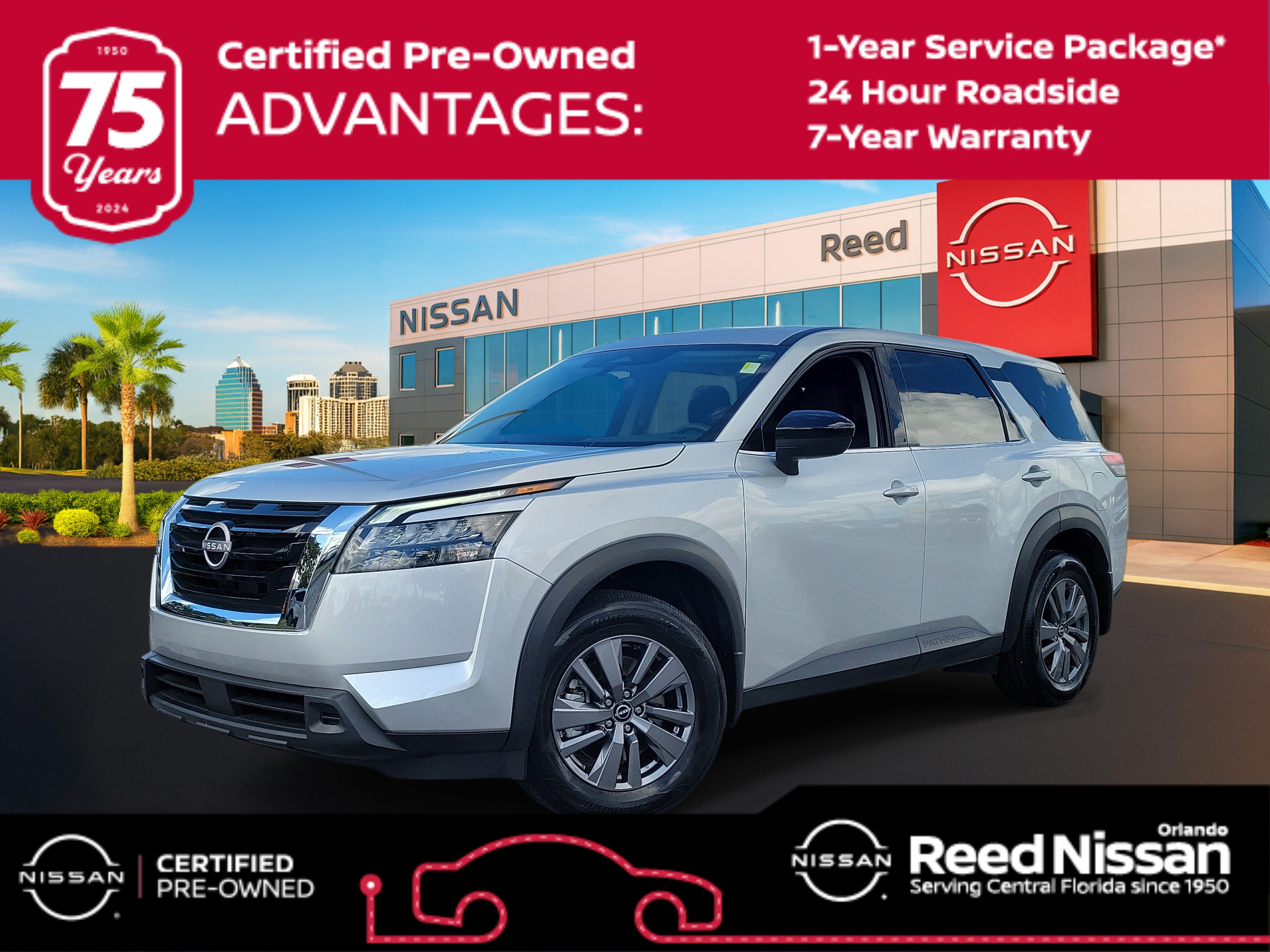 Certified 2025 Nissan Pathfinder S