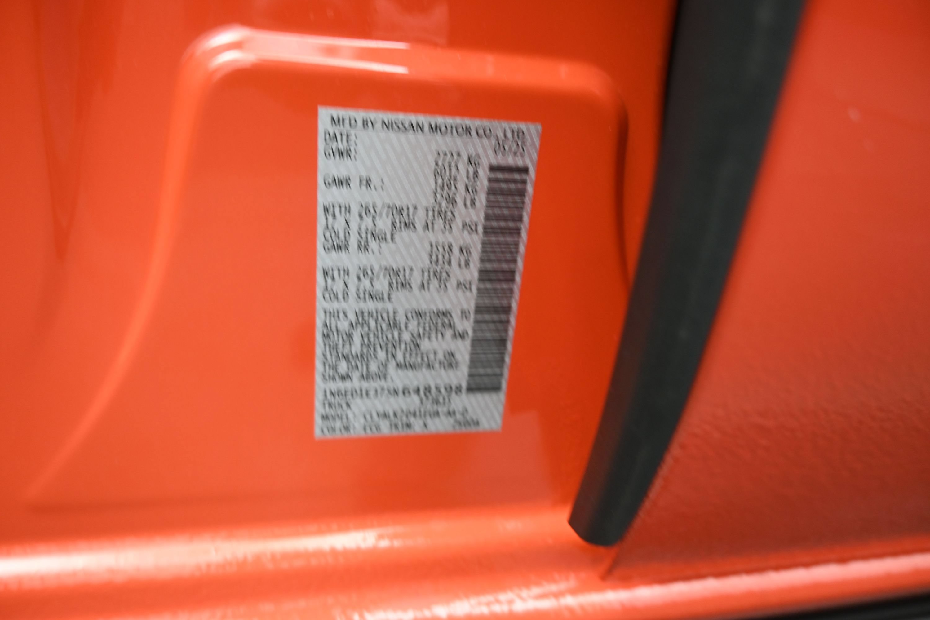 Used 2025 Nissan Frontier Pro-X RWD image 16