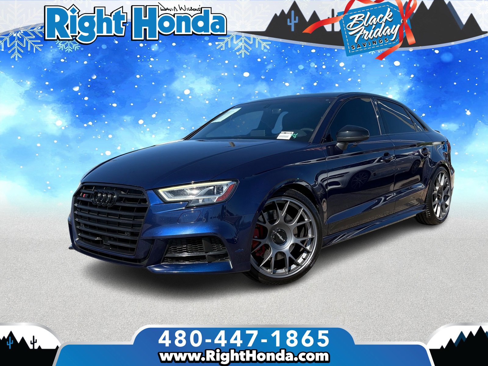 Used 2020 Audi S3 Premium w/ Black Optic Package