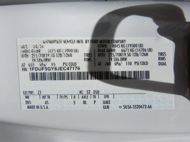 Used 2018 Ford F550 2WD Regular Cab Super Duty image 32