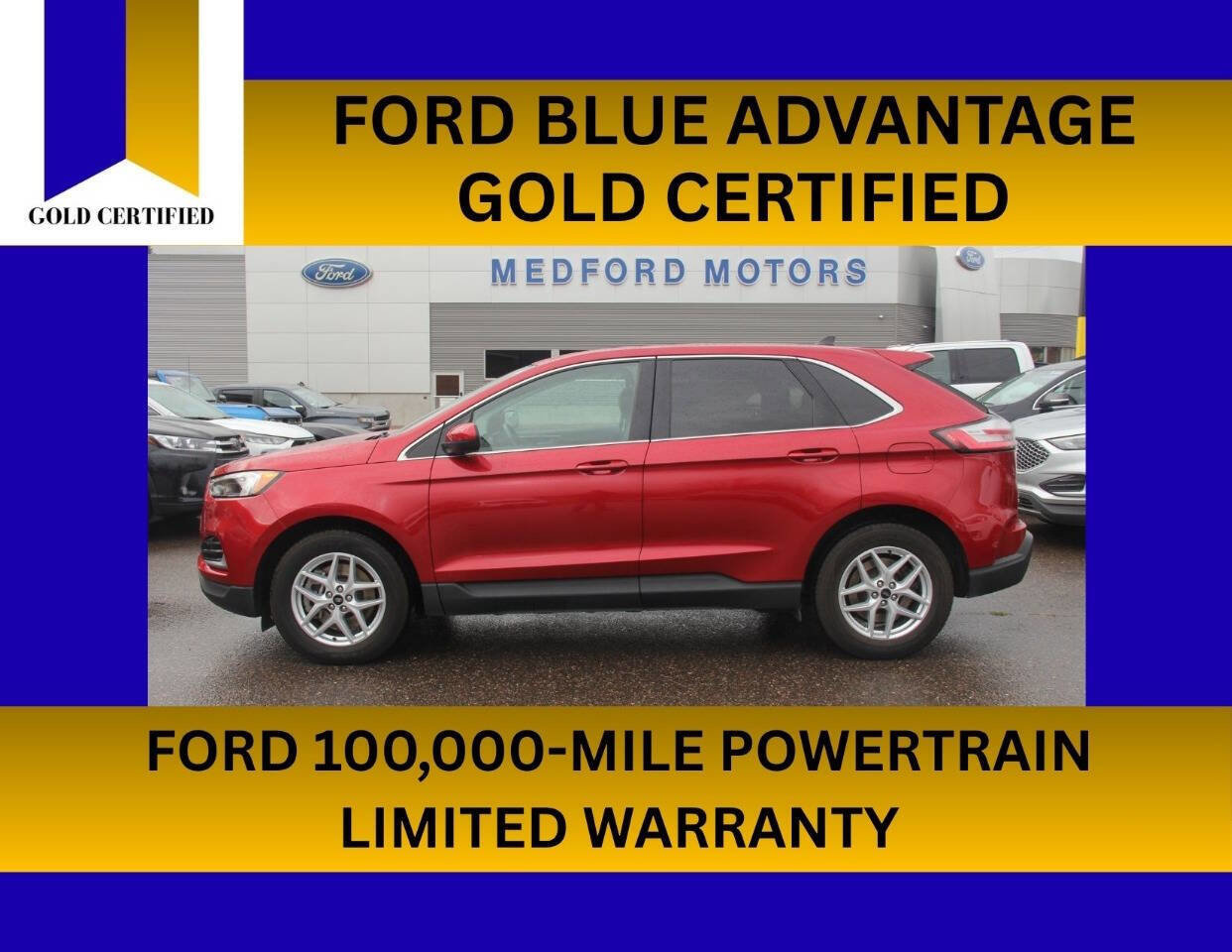 Certified 2024 Ford Edge SEL image 1