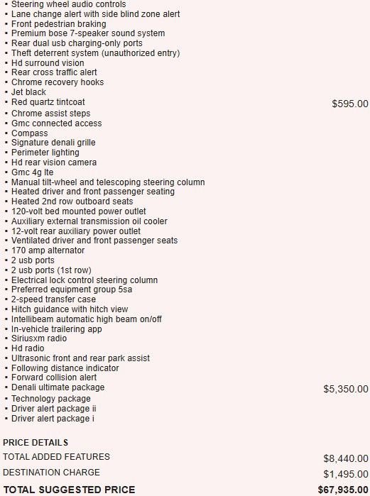 Used 2019 GMC Sierra 1500 Denali w/ Denali Ultimate Package image 4