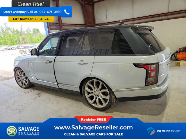 Used 2016 Land Rover Range Rover Supercharged AWD/4WD image 3
