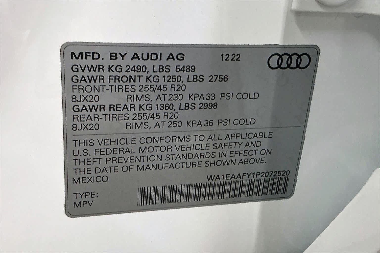 Certified 2023 Audi Q5 2.0T Premium Plus w/ Premium Plus Package AWD/4WD image 36