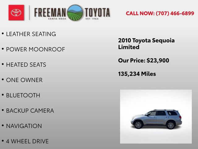 Used 2010 Toyota Sequoia Limited image 4