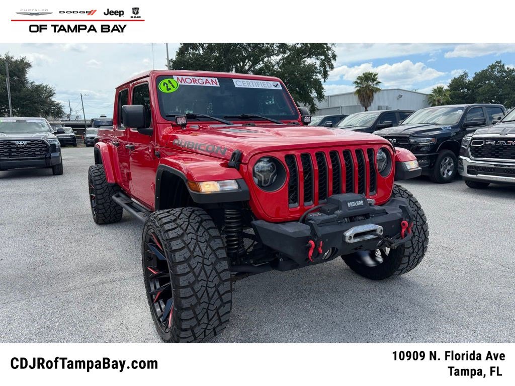 Used 2021 Jeep Gladiator Rubicon AWD/4WD image 1