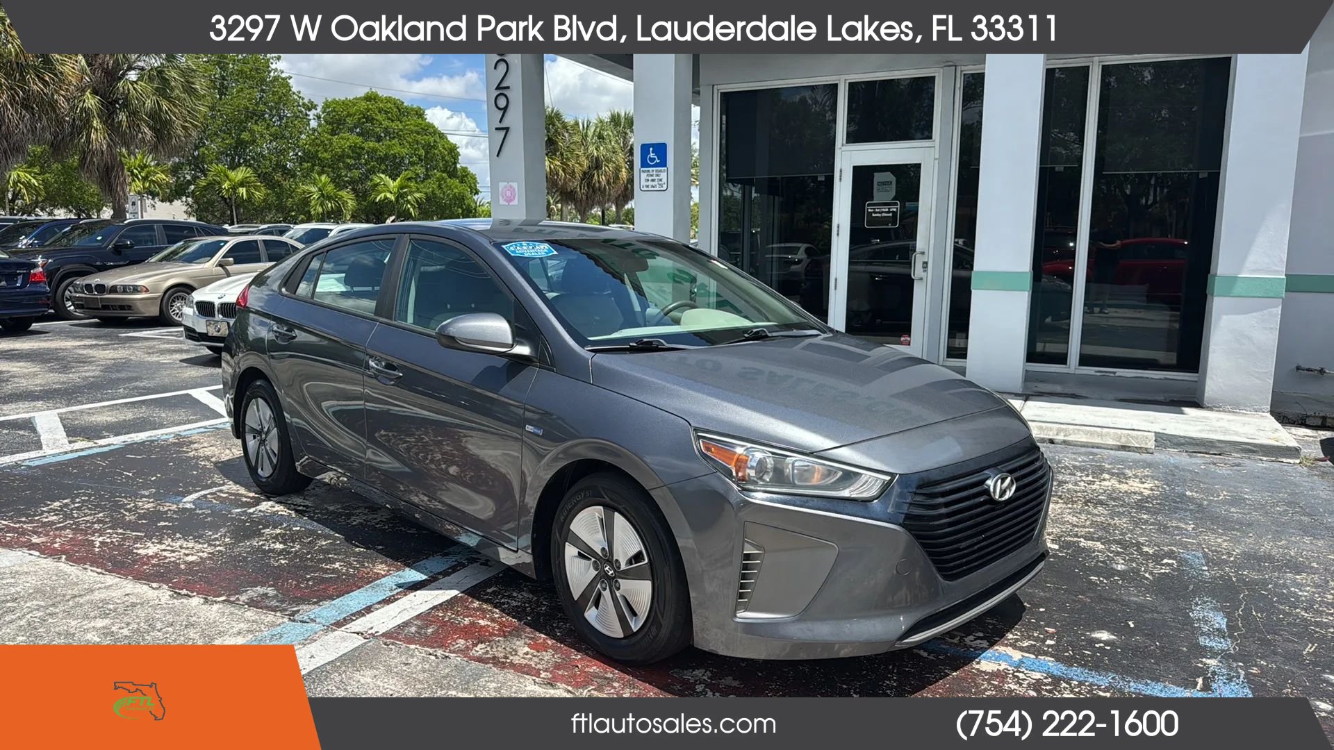 Used 2018 Hyundai Ioniq Blue FWD image 3
