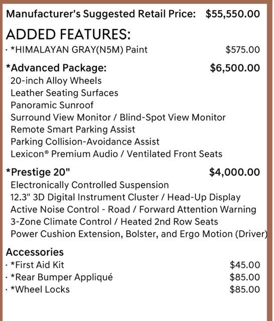 Used 2023 Genesis GV80 2.5T w/ Prestige 20" Package image 4