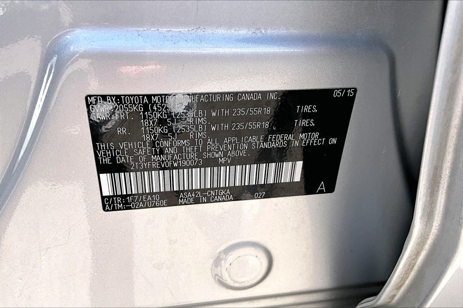 Used 2015 Toyota RAV4 Limited FWD image 32