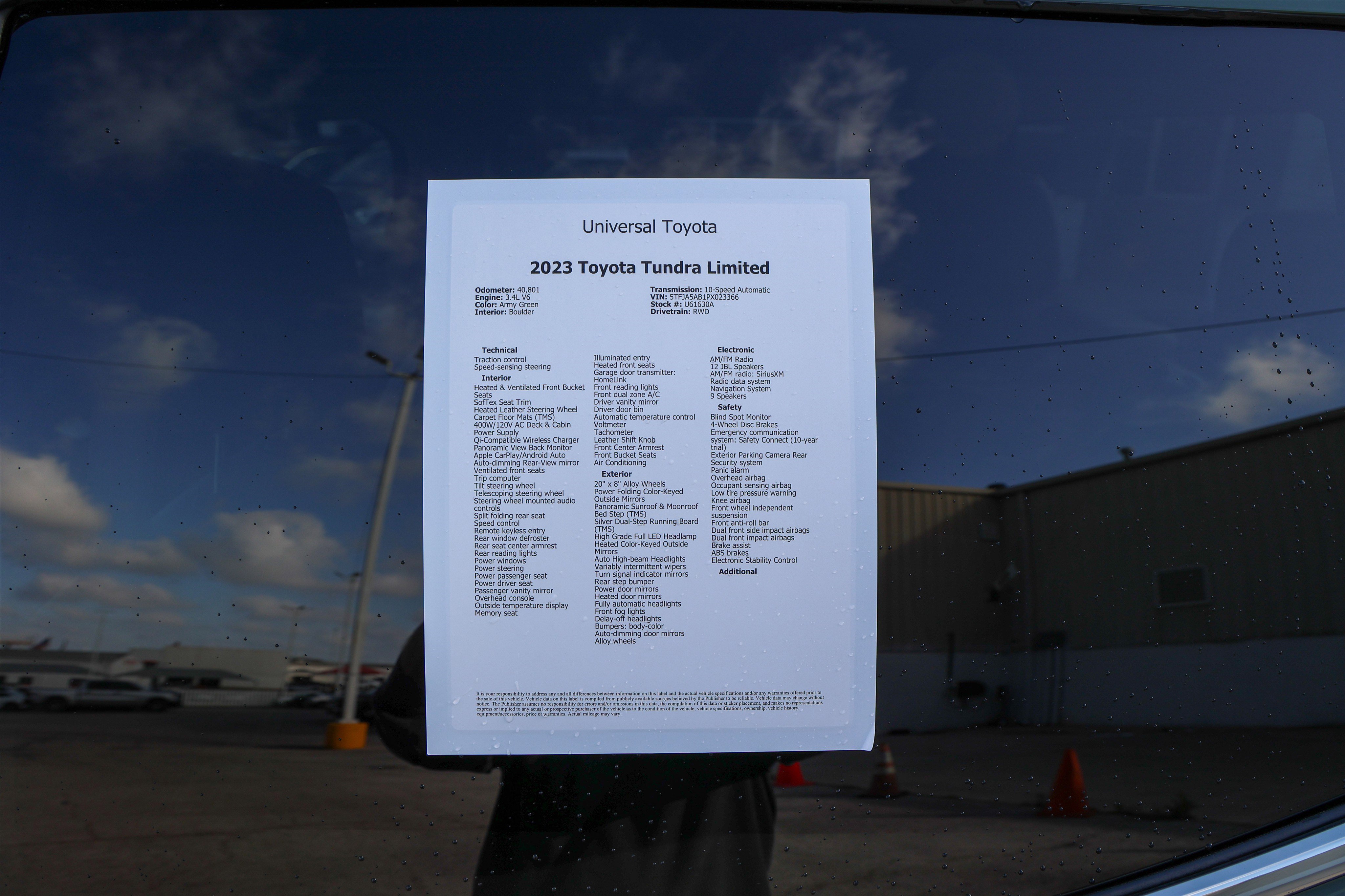 Used 2023 Toyota Tundra Limited image 49