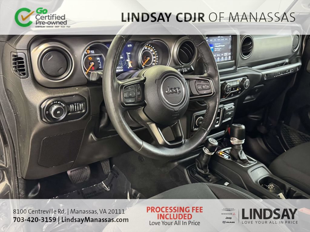 Certified 2019 Jeep Wrangler Sport AWD/4WD image 19