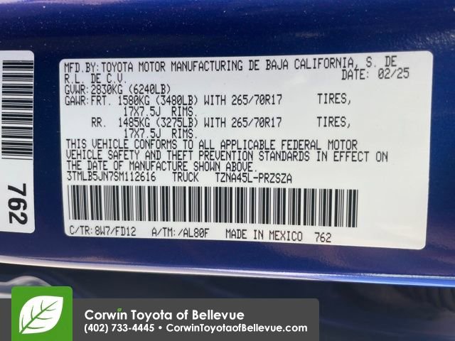 Used 2025 Toyota Tacoma TRD Off-Road image 28