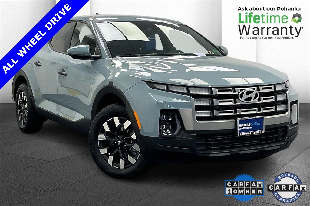 Certified 2025 Hyundai Santa Cruz SE