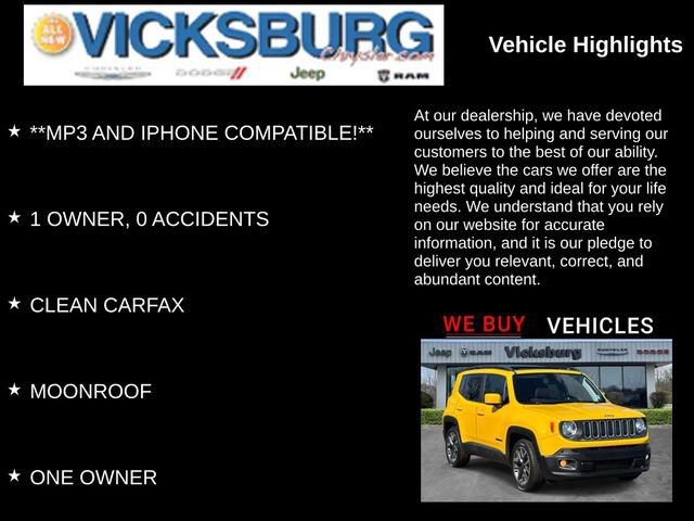 Used 2018 Jeep Renegade Latitude w/ Advanced Technology Group image 13