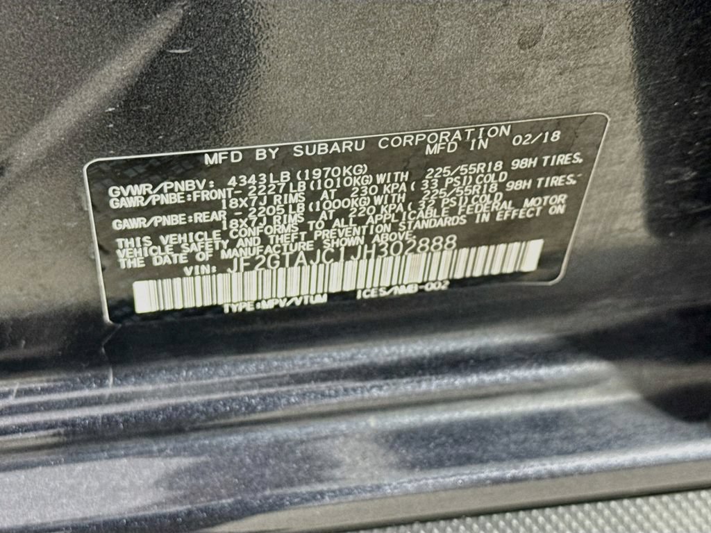 Used 2018 Subaru Crosstrek 2.0i Limited AWD/4WD image 39