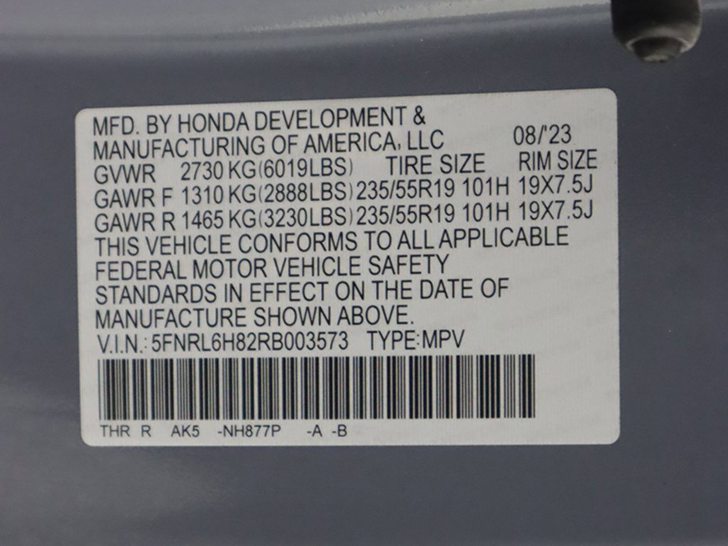 Used 2024 Honda Odyssey Touring image 59