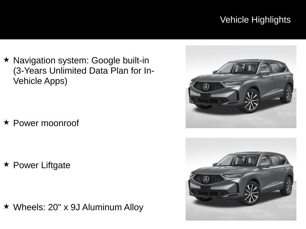 New 2026 Acura MDX w/ Technology Package image 2