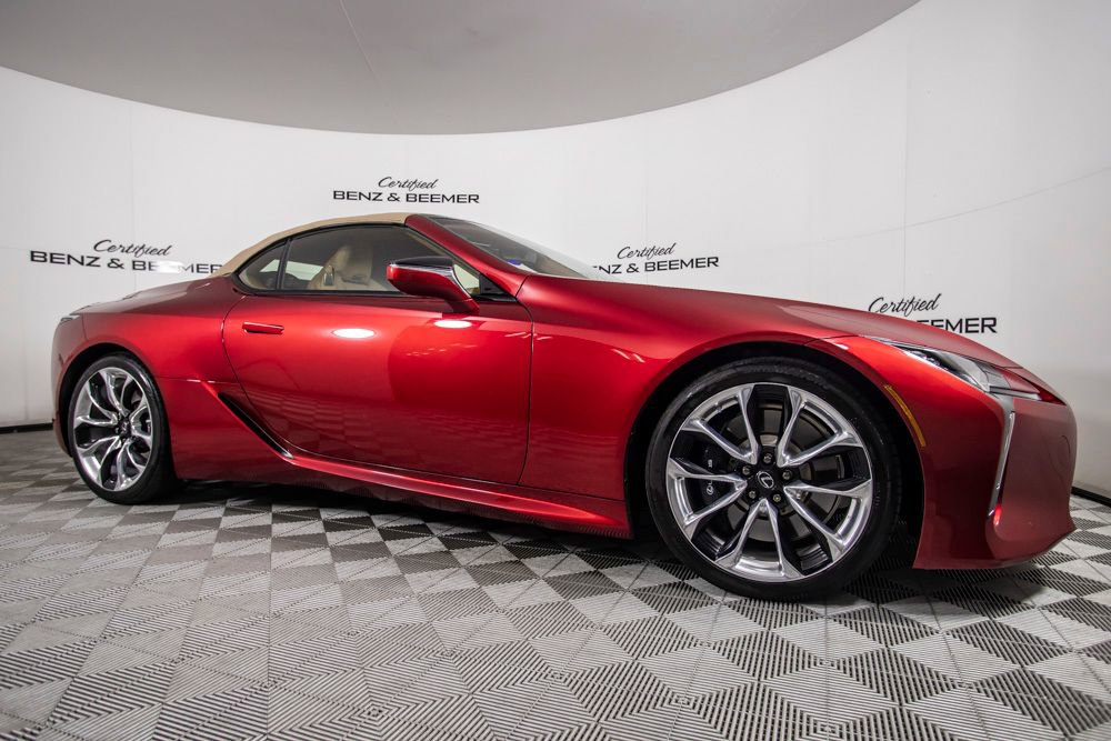Used 2021 Lexus LC 500 Convertible w/ Touring Package RWD image 56