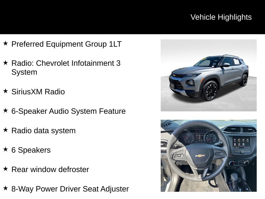 Certified 2023 Chevrolet TrailBlazer LT FWD image 9