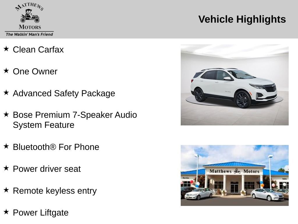 Used 2024 Chevrolet Equinox RS w/ RS Leather Package image 14