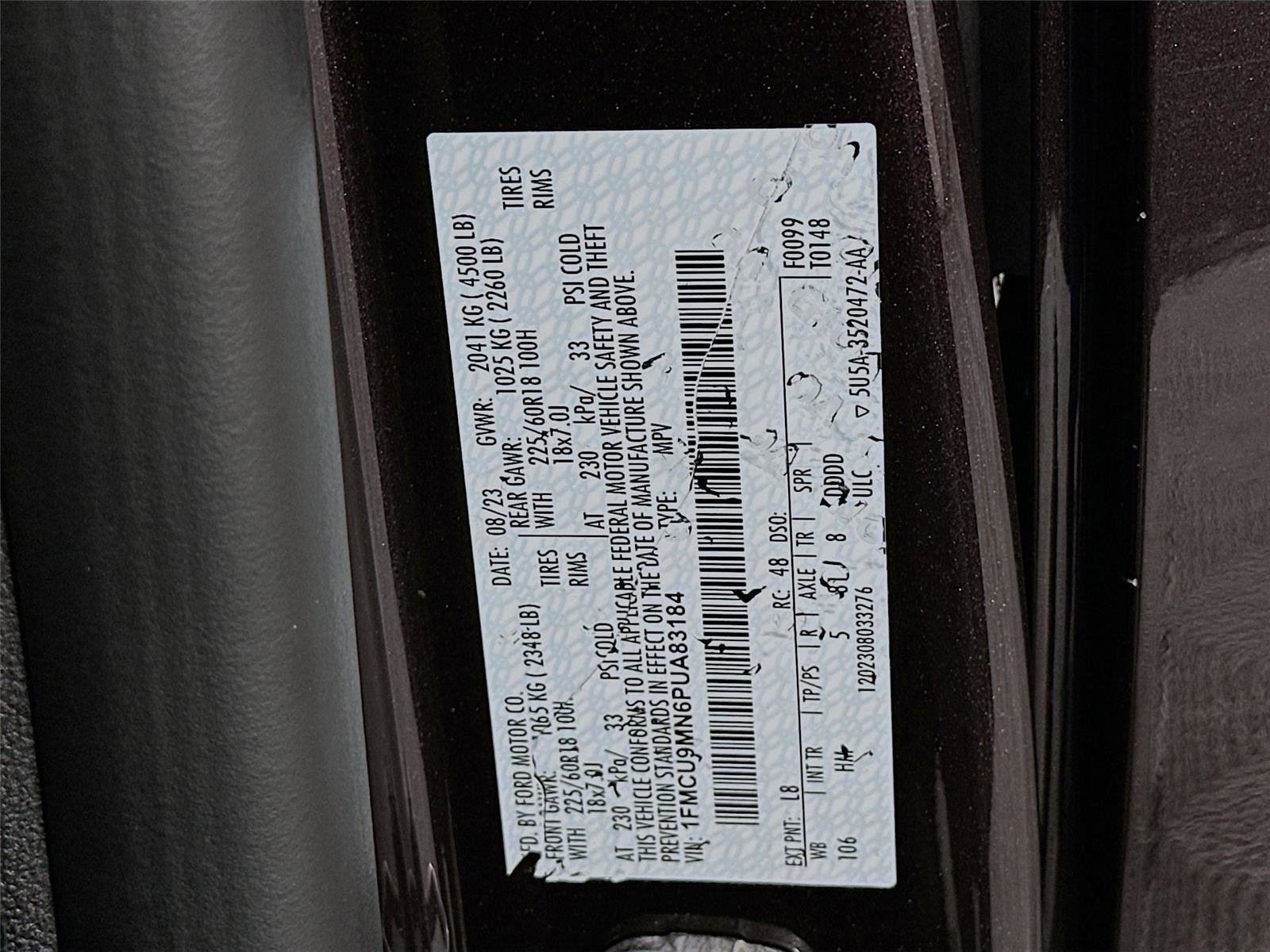 Used 2023 Ford Escape ST-Line w/ Tech Pack #1 image 23