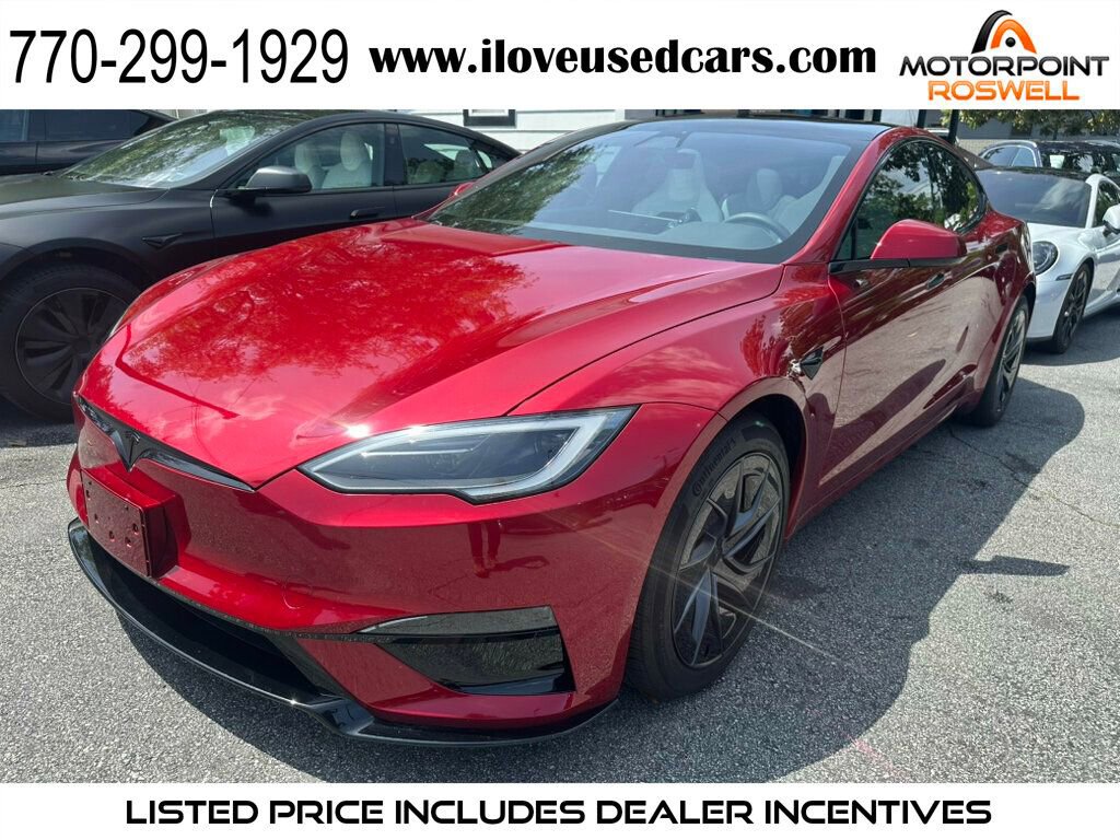 Used 2026 Tesla Model S Plaid AWD/4WD image 1