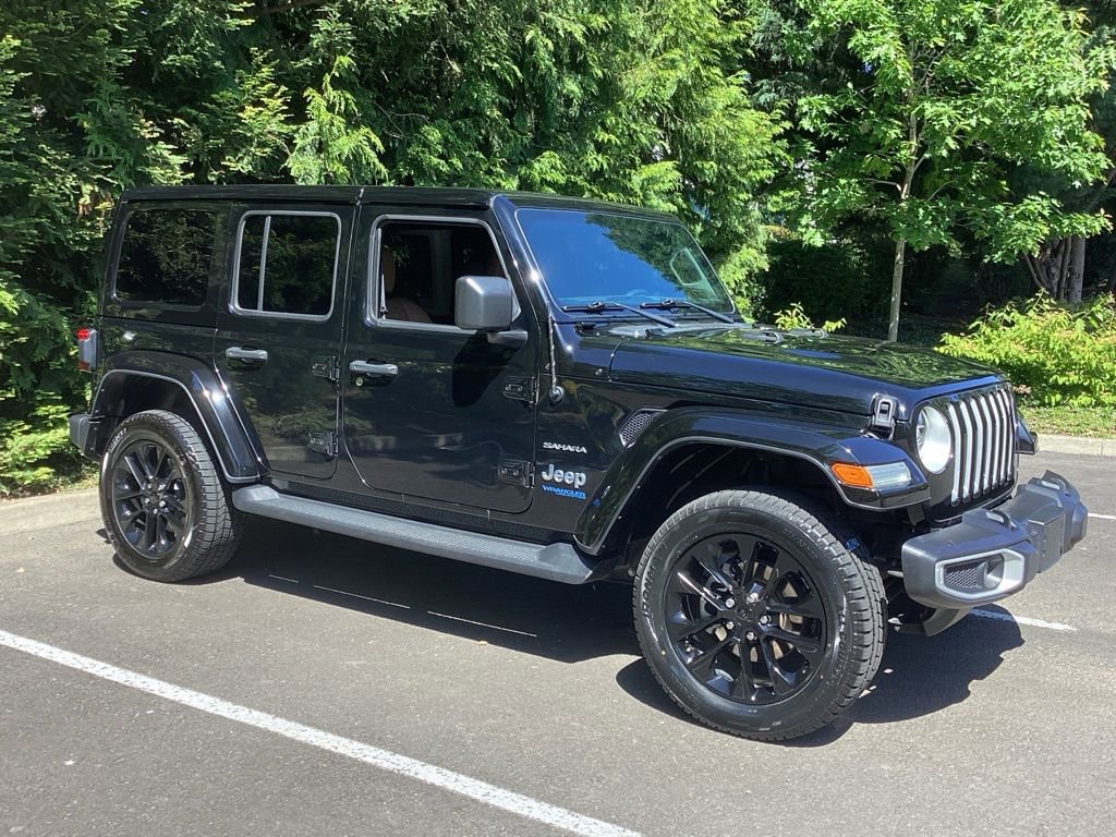 Used 2021 Jeep Wrangler Unlimited Sahara w/ Safety Group AWD/4WD image 8