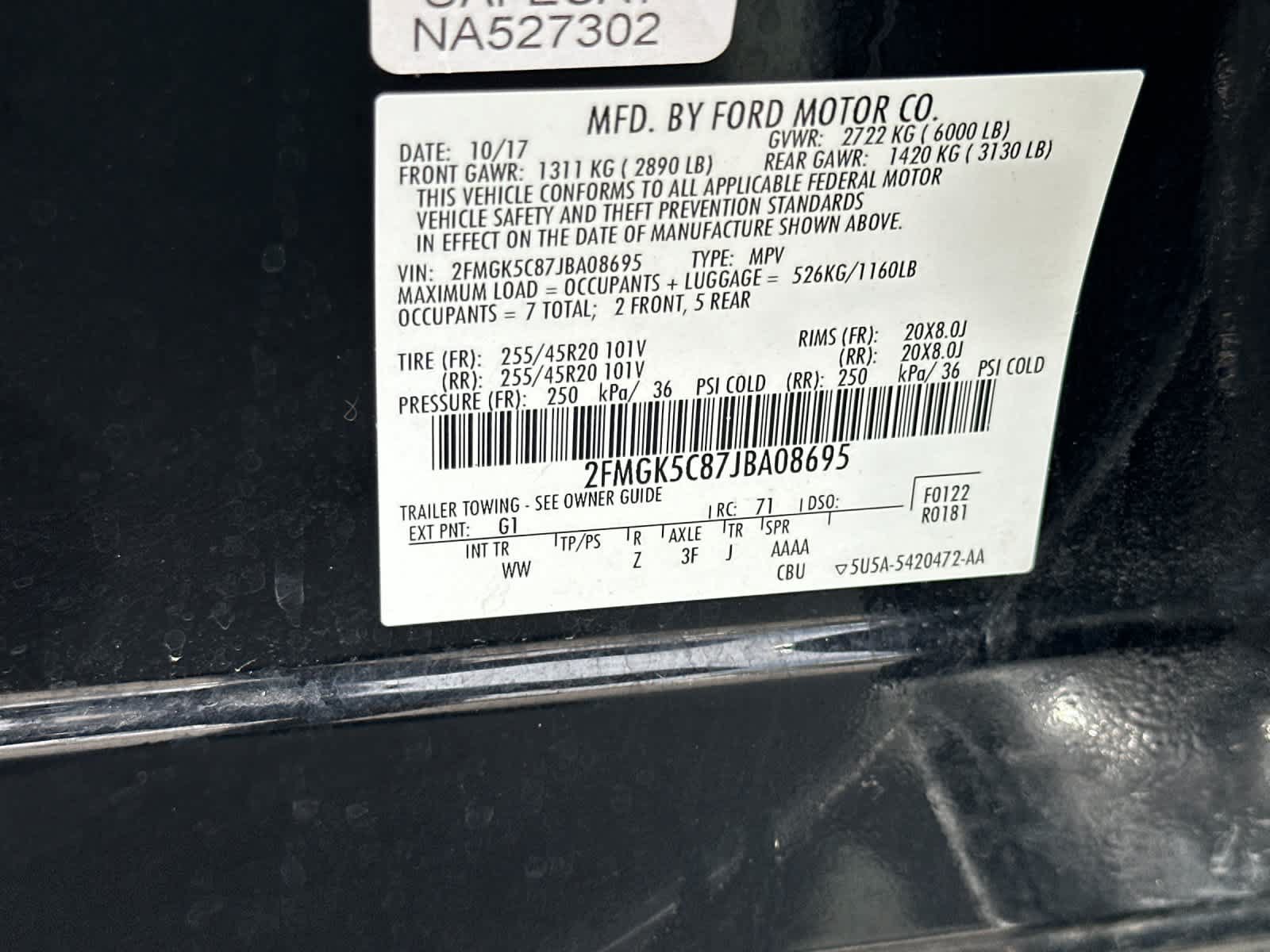 Used 2018 Ford Flex SEL w/ Equipment Group 202A FWD image 33