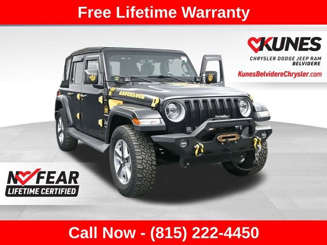 Used 2021 Jeep Wrangler Unlimited Sahara w/ Uconnect 4C Nav & Sound Group image 1