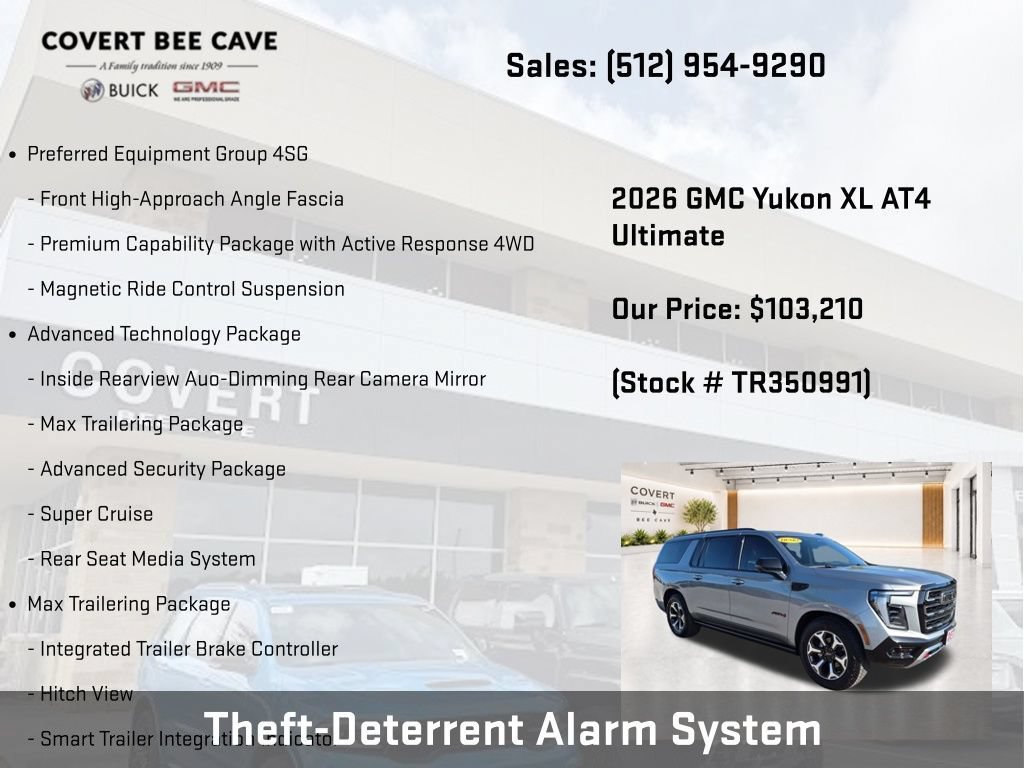 New 2026 GMC Yukon XL AT4 Ultimate AWD/4WD image 22
