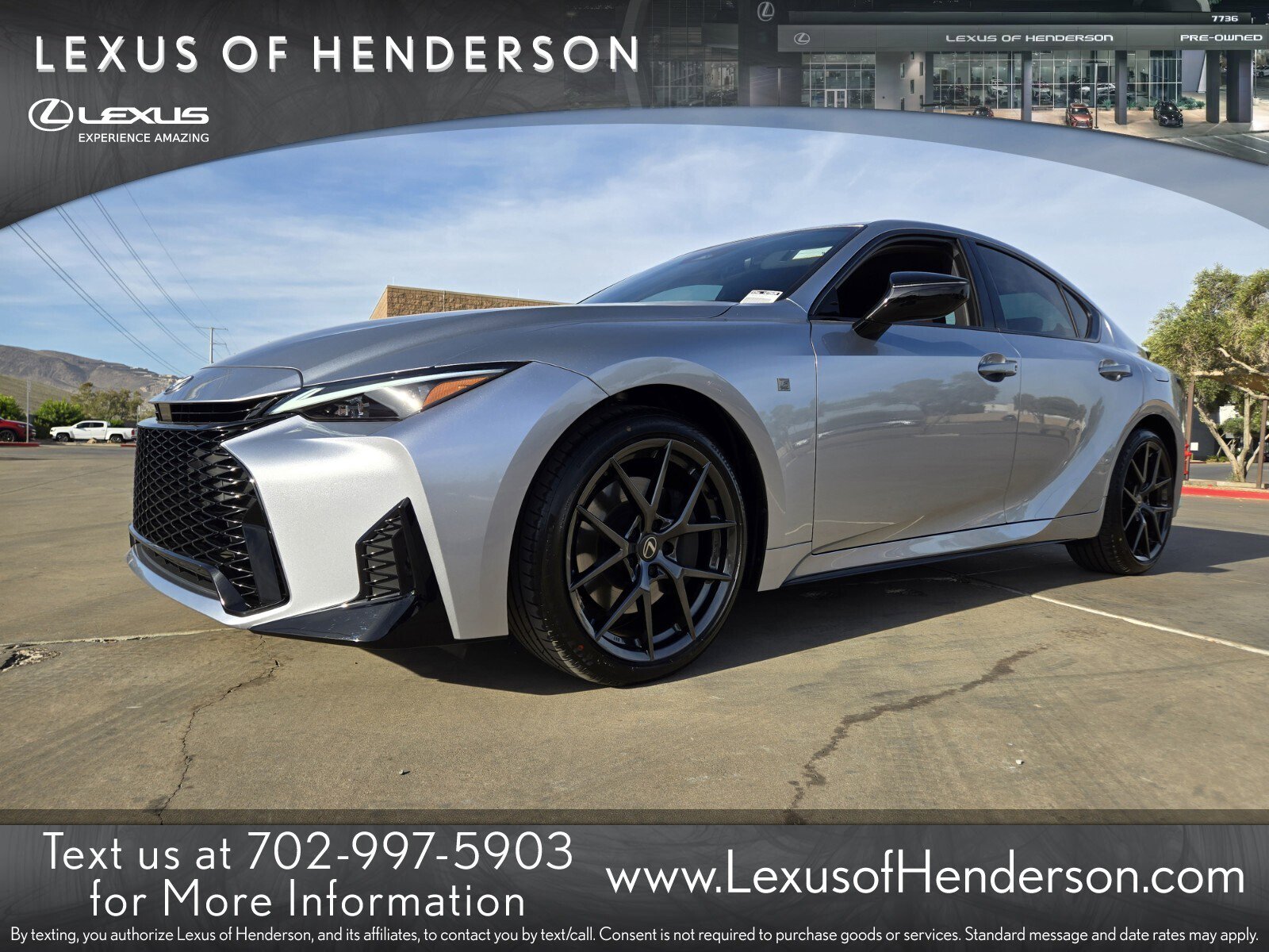 New 2026 Lexus IS 350 F Sport RWD image 1
