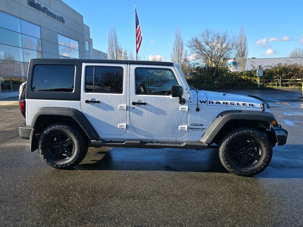 Used 2016 Jeep Wrangler Unlimited Sport w/ Quick Order Package 23S AWD/4WD image 8