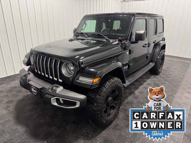 Used 2021 Jeep Wrangler Unlimited Sahara w/ Cold Weather Group image 1