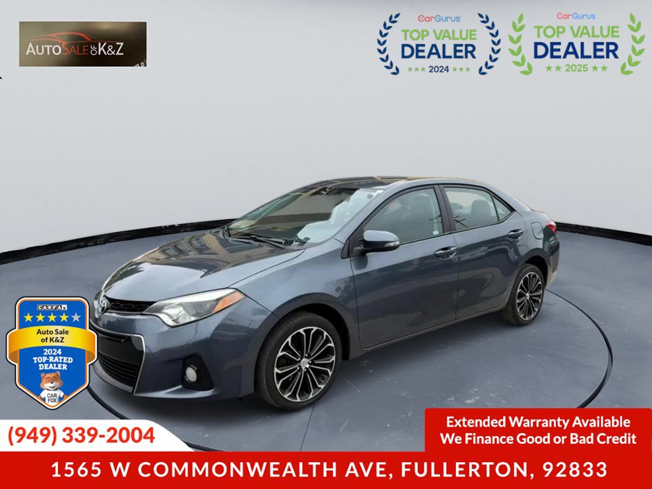 Used 2016 Toyota Corolla S