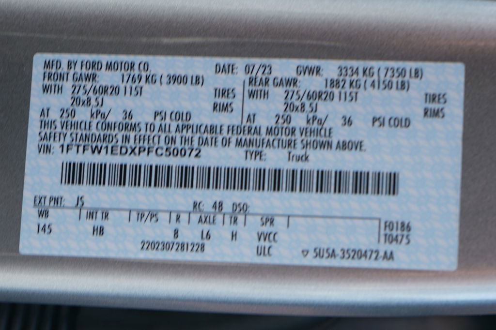 Used 2023 Ford F150 Lariat w/ Equipment Group 502A High image 59