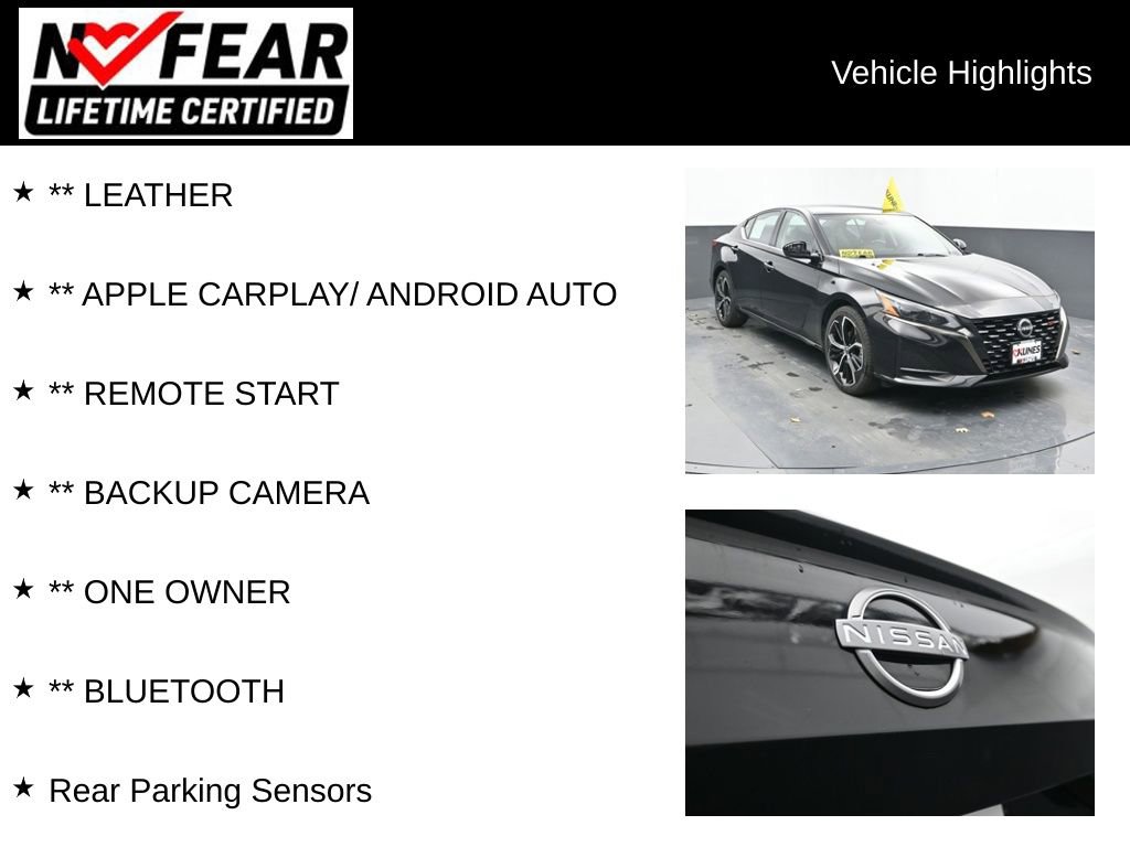 Used 2024 Nissan Altima 2.5 SR FWD image 2