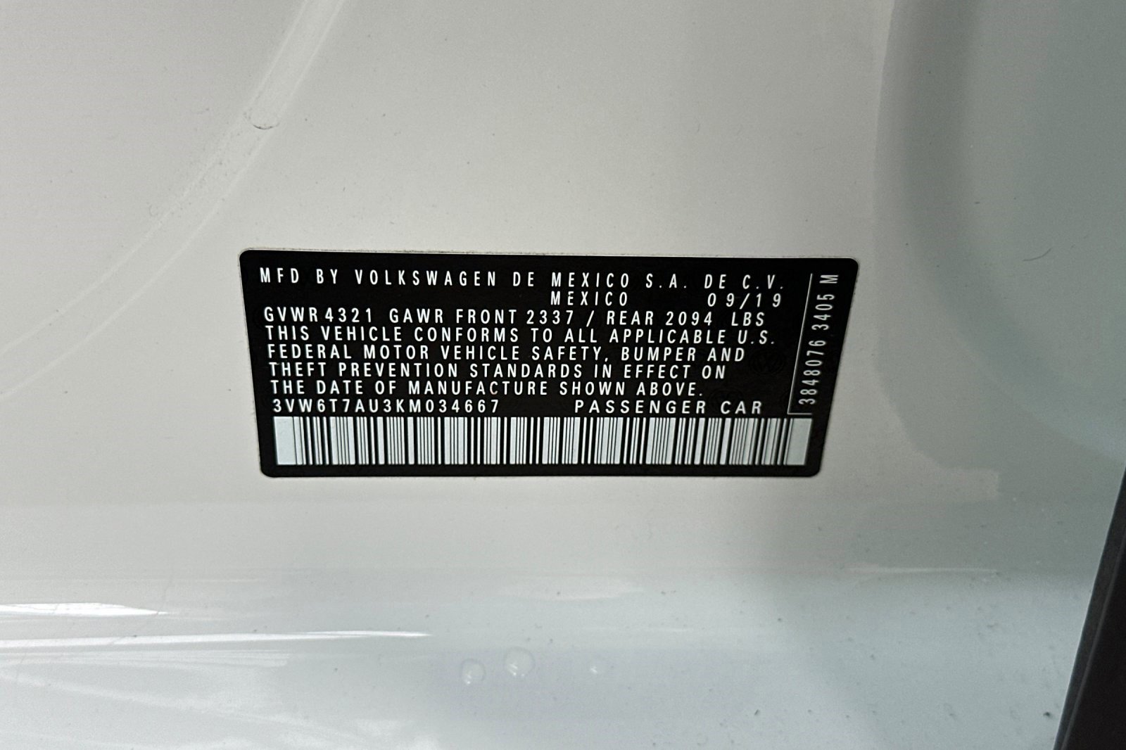 Used 2019 Volkswagen GTI SE w/ SE Experience Package image 36