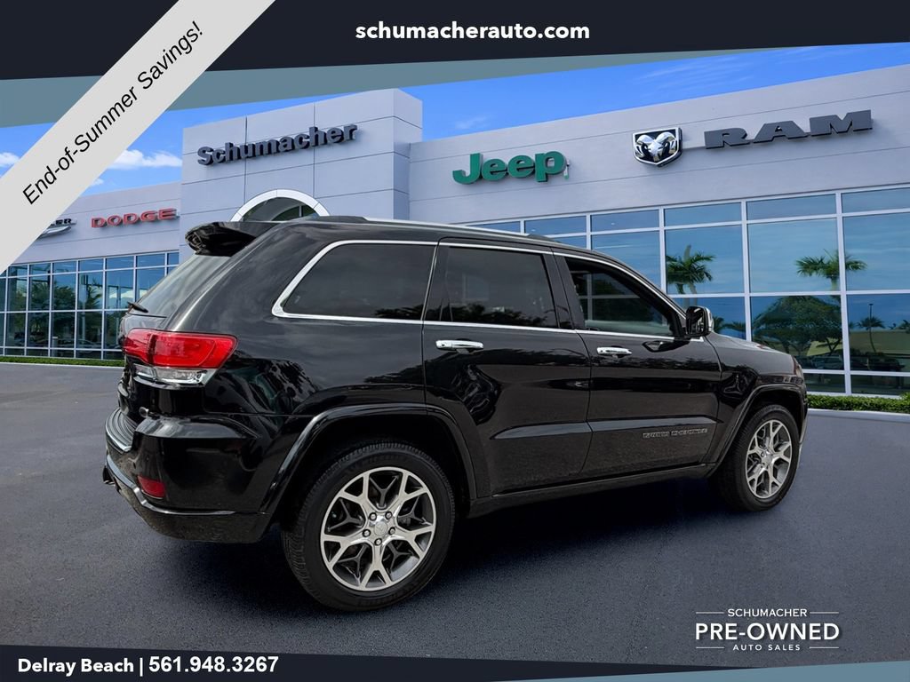 Certified 2020 Jeep Grand Cherokee Overland AWD/4WD image 7