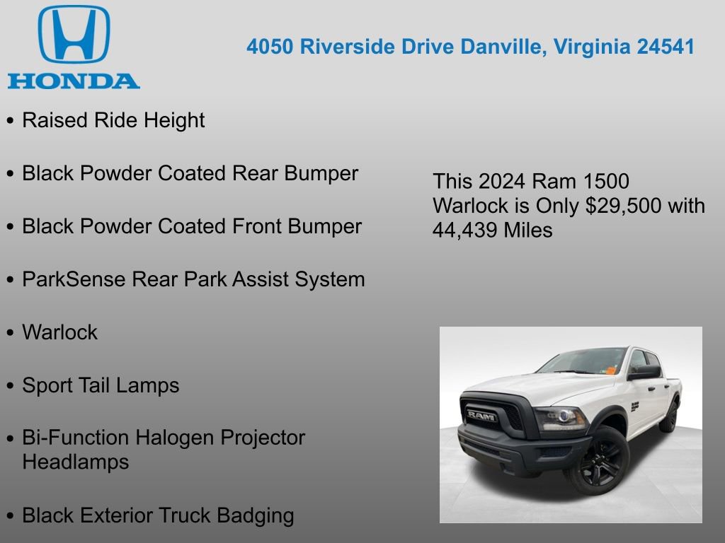 Used 2024 RAM 1500 Classic Warlock image 28