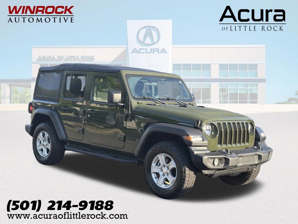 Used 2022 Jeep Wrangler Unlimited Sport AWD/4WD image 1