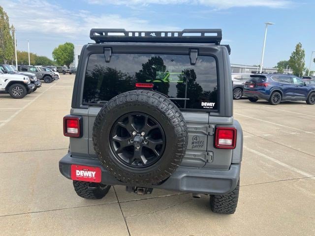 Certified 2020 Jeep Wrangler Unlimited Sport AWD/4WD image 7