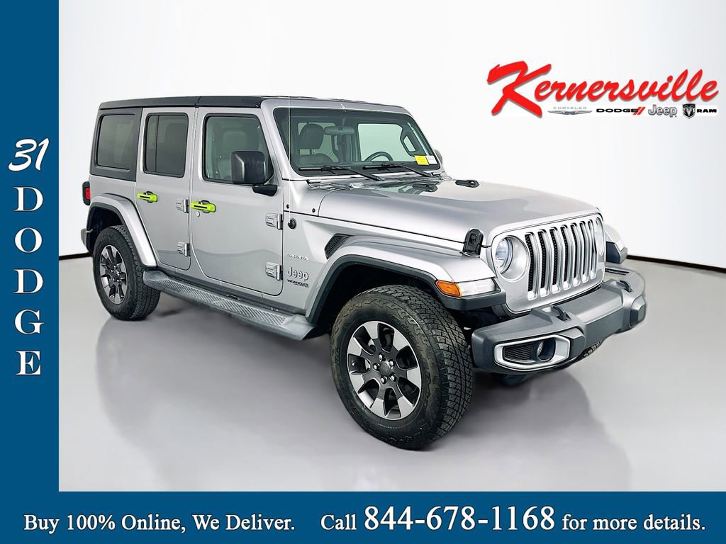 Used 2018 Jeep Wrangler Unlimited Sahara image 1