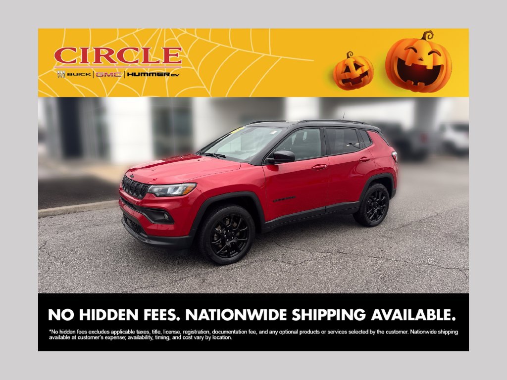 Used 2023 Jeep Compass Latitude w/ Sun and Sound Group AWD/4WD 360° Tour